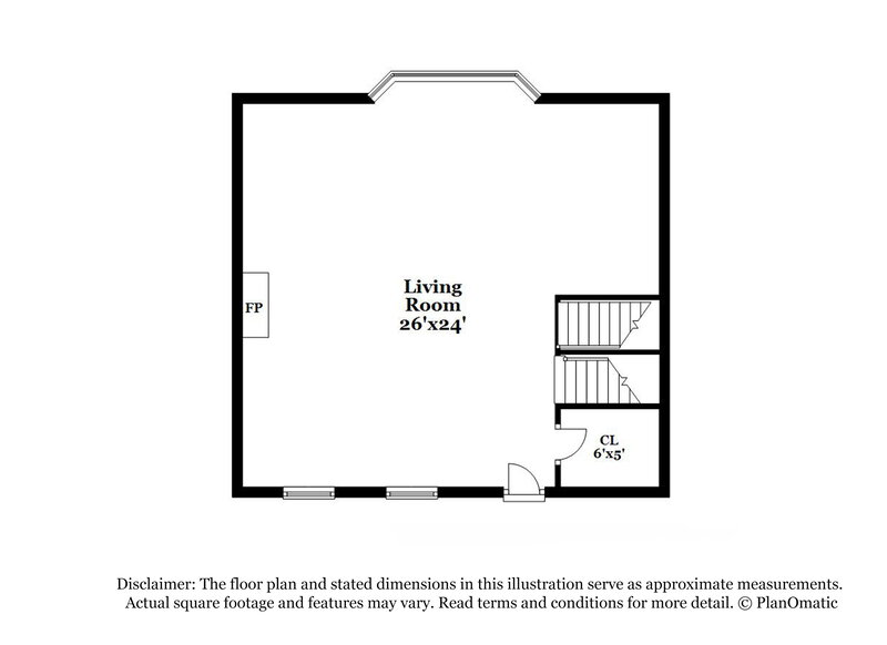 1,695/Mo, 2673 Laurel View Dr Snellville, GA 30039 Floor Plan View 2