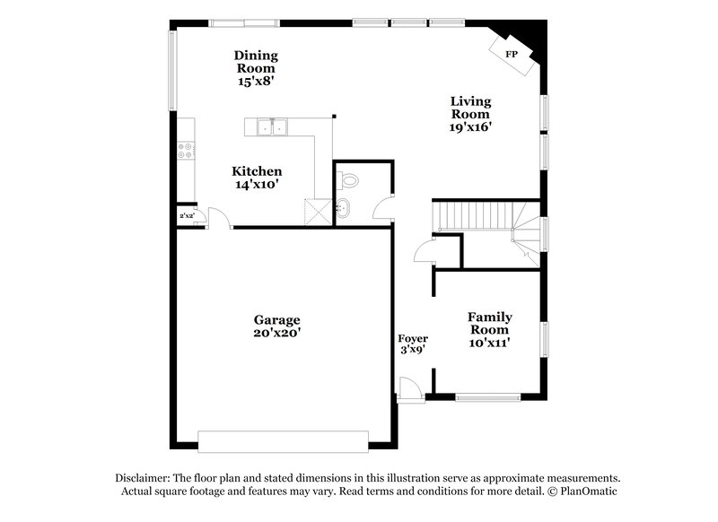 2,285/Mo, 5220 Argyll Ln Douglasville, GA 30135 Floor Plan View