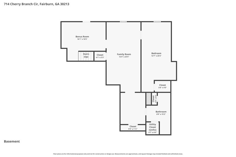 2,525/Mo, 714 Cherry Branch Cir Fairburn, GA 30213 Floor Plan View 2