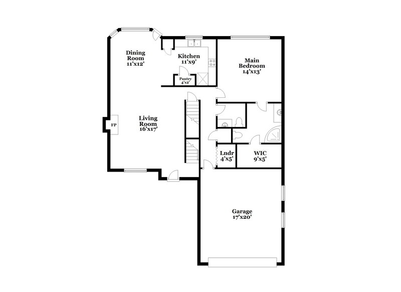 3,220/Mo, 204 Providence Rd Dallas, GA 30157 Floor Plan View