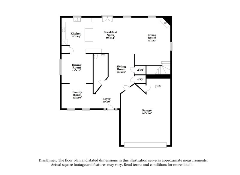 2,025/Mo, 53 Lakeshore Pkwy Newnan, GA 30263 Floor Plan View