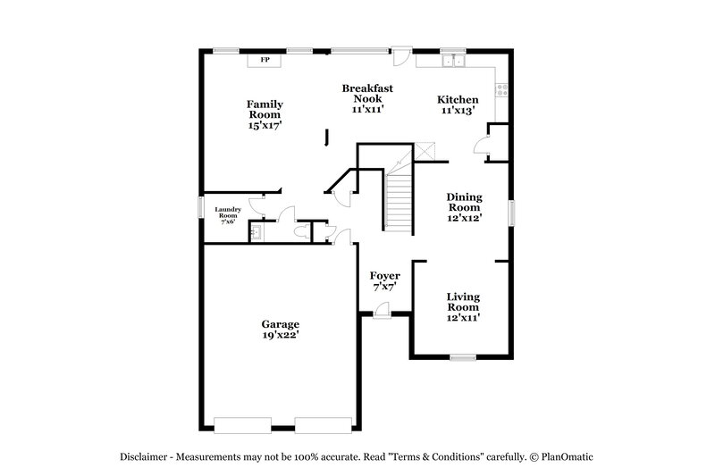 2,325/Mo, 3521 Creekview Dr Union City, GA 30291 Floor Plan View