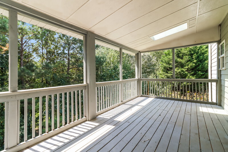 2,665/Mo, 6640 Delaware Bend Fairburn, GA 30213 Deck View 2