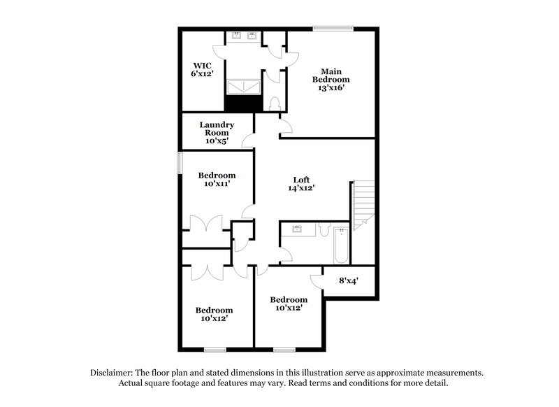 2,395/Mo, 238 Hamilton Pointe Dr McDonough, GA 30253 Floor Plan View 2
