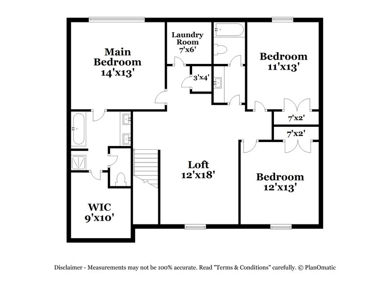 2,320/Mo, 136 Hamilton Pointe Dr McDonough, GA 30253 Floor Plan View 2