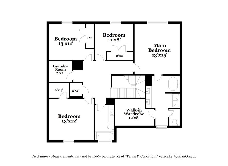 2,305/Mo, 120 Hamilton Pointe Dr McDonough, GA 30253 Floor Plan View 2