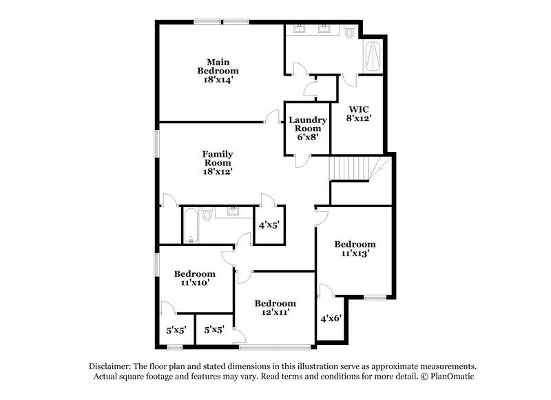 2,725/Mo, 4251 Kendrick Cir Loganville, GA 30052 Floor Plan View 2