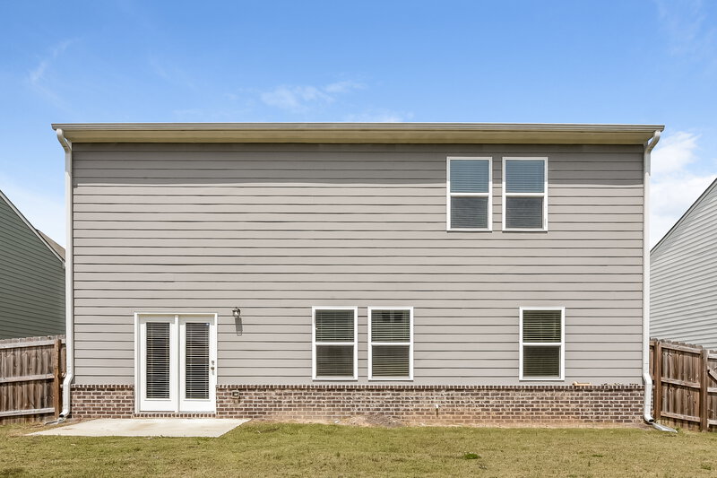 2,460/Mo, 3765 Newbury Place Dr Loganville, GA 30052 Rear View