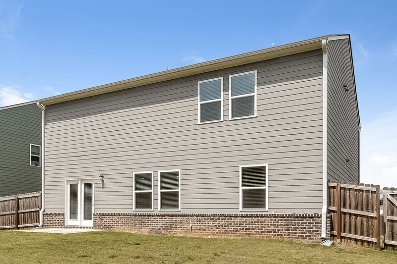 2,460/Mo, 3765 Newbury Place Dr Loganville, GA 30052 Rear View 2