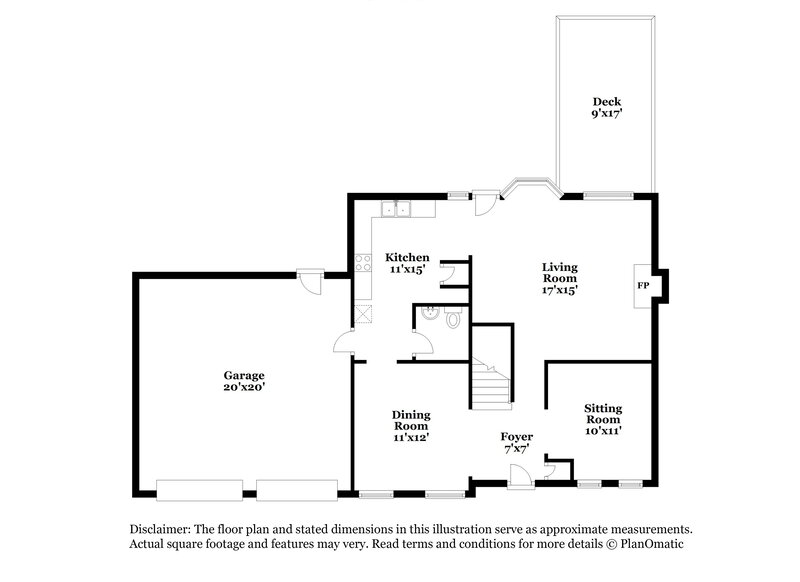 2,105/Mo, 1456 Pebble Ridge Lane Hampton, GA 30228 Floor Plan View 2