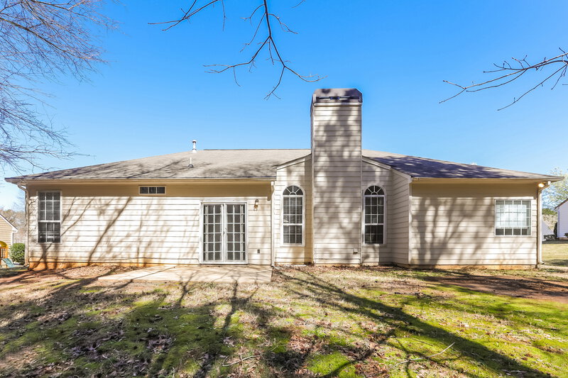 1,925/Mo, 2744 Lakeside Dr SW Conyers, GA 30094 Rear View