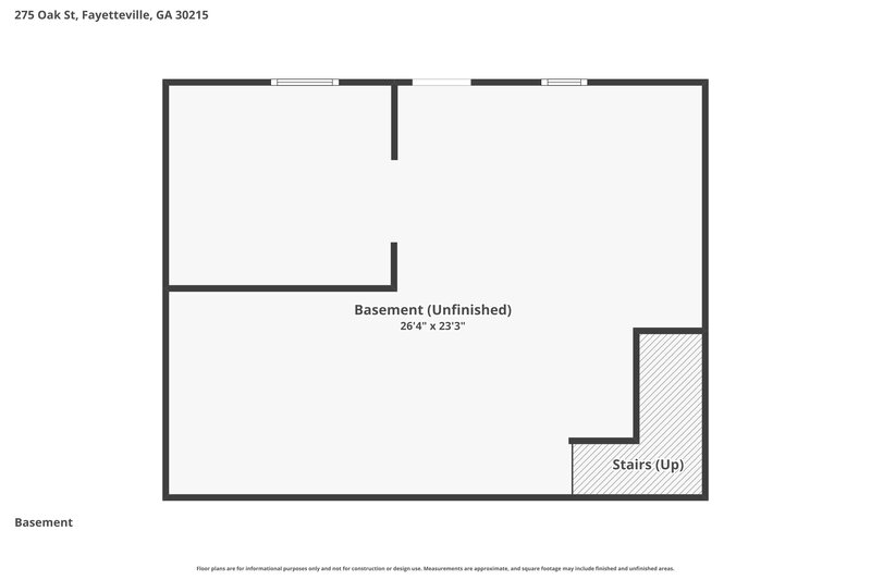 2,005/Mo, 275 Oak St Fayetteville, GA 30215 Floor Plan View