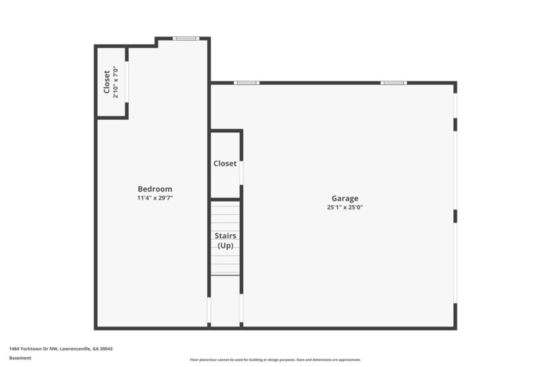 2,265/Mo, 1484 Yorktown Dr NW Lawrenceville, GA 30043 Floorplan View 3