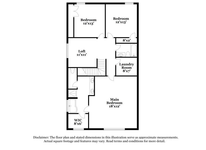 2,800/Mo, 35 Southwind Cir Newnan, GA 30265 Floor Plan View 2