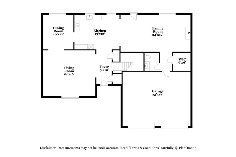 0/Mo, 6474 Rebecca Way Lithonia, GA 30058 Floor Plan View