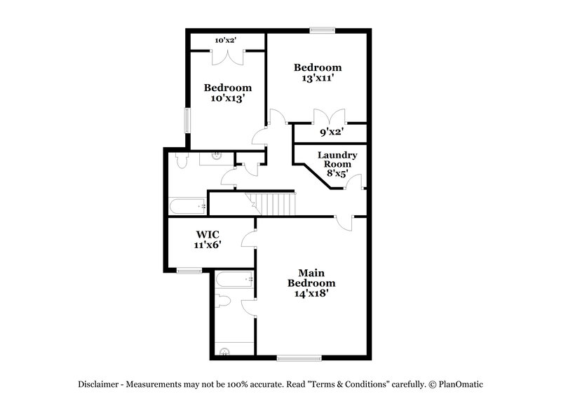 1,745/Mo, 106 Innis Brook Cir Cartersville, GA 30120 Floor Plan View 2