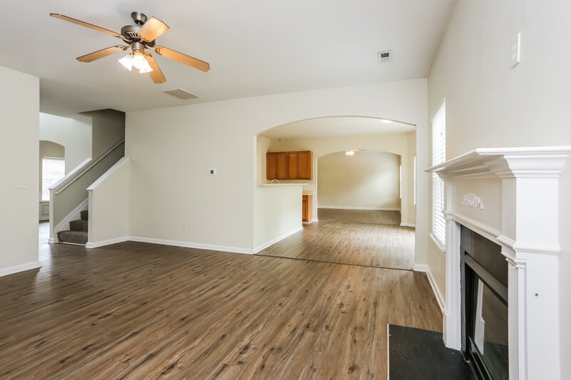 3,730/Mo, 7698 Overlook Bnd Fairburn, GA 30213 Living Room View 2