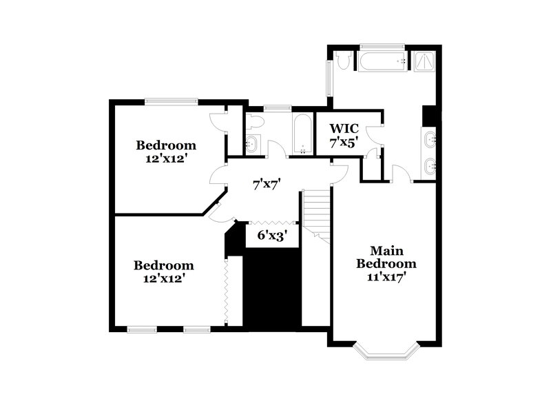 2,145/Mo, 3095 Rock Creek Dr Rex, GA 30273 Floor Plan View 2