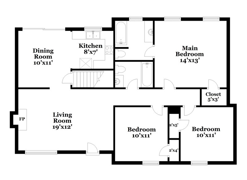 2,065/Mo, 131 Aztec Way SE Acworth, GA 30102 Floor Plan View