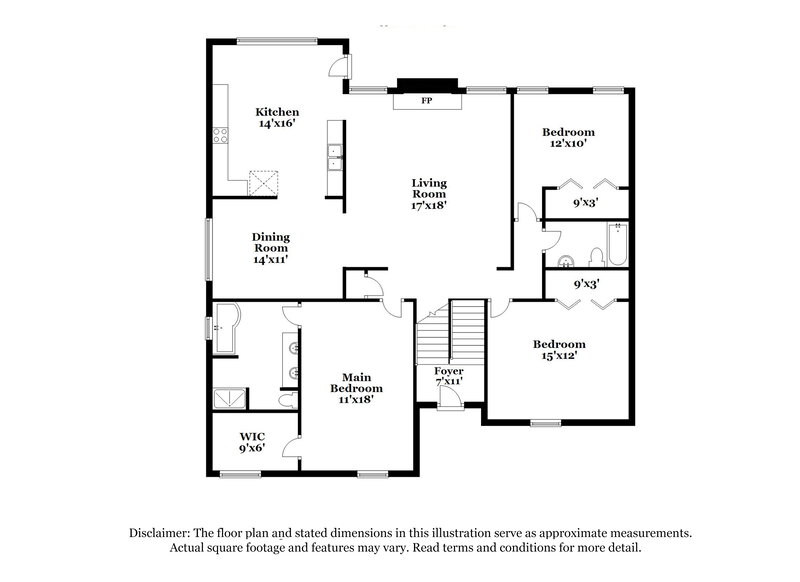 3,390/Mo, 1030 Declaration Ct McDonough, GA 30253 Floor Plan View 2