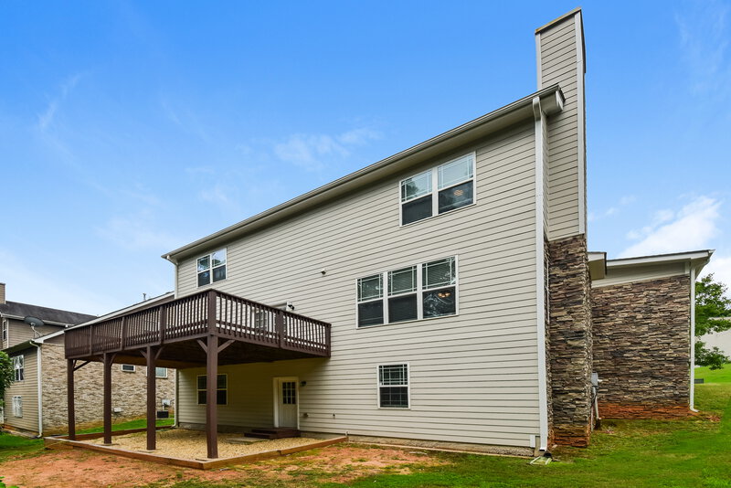 2,610/Mo, 3428 Village Park Ln SW Atlanta, GA 30331 Rear View