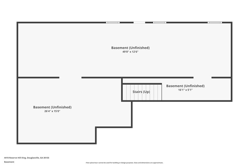 1,825/Mo, 4410 Reserve Hill Crossing Douglasville, GA 30135 Floor Plan View