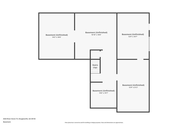 3,130/Mo, 4525 River Stone Trl Douglasville, GA 30135 Floor Plan View