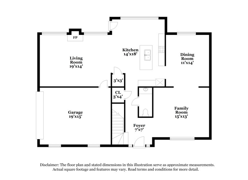 2,270/Mo, 440 The Gables Dr McDonough, GA 30253 Floor Plan View