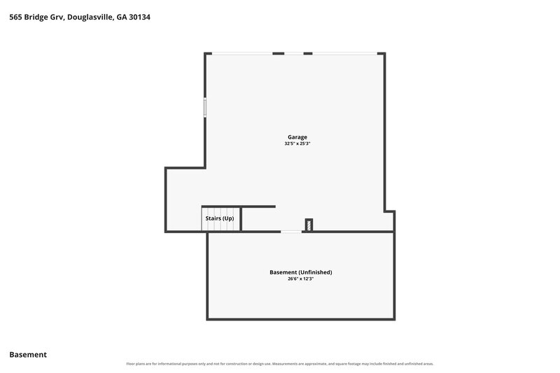 1,985/Mo, 565 Bridge Grv Douglasville, GA 30134 Floor Plan View