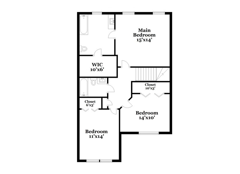 1,700/Mo, 81 Middlebrook Dr Cartersville, GA 30120 Floor Plan View 2