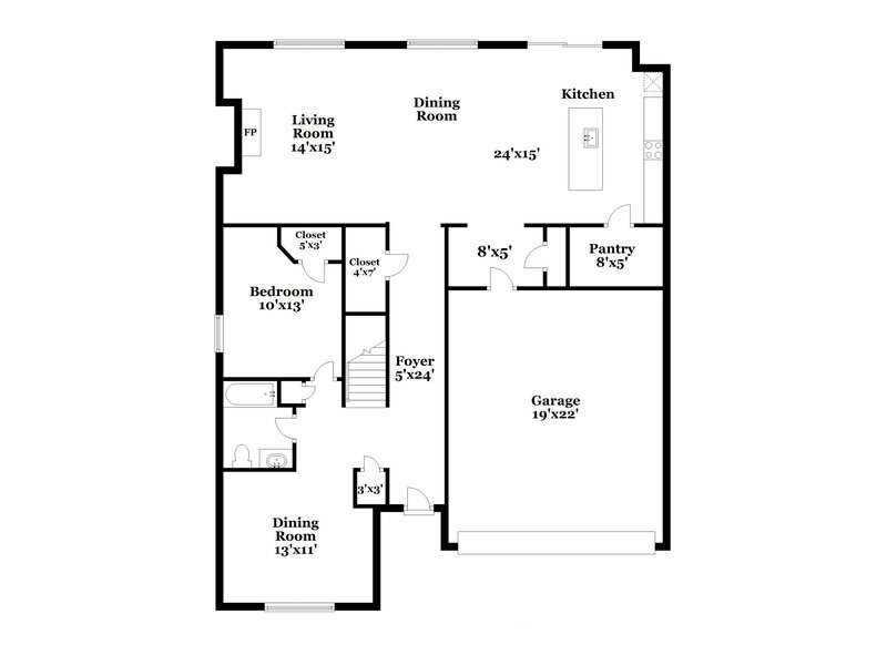 2,295/Mo, 150 Halibut Cir Covington, GA 30016 Floor Plan View