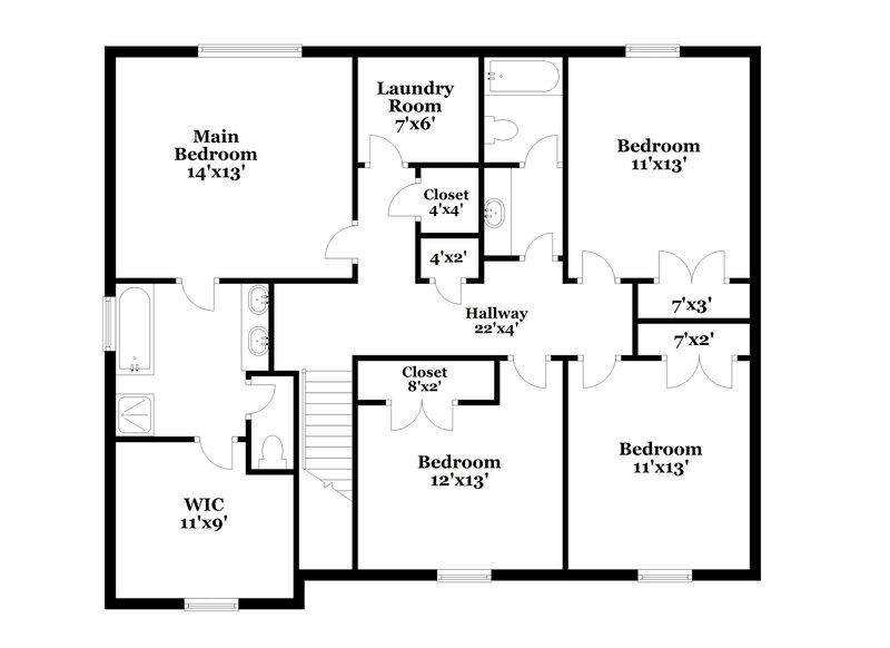 2,295/Mo, 150 Halibut Cir Covington, GA 30016 Floor Plan View 2
