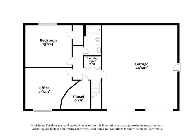 2,100/Mo, 4636 Veranda Ct Douglasville, GA 30134 Floor Plan View 2