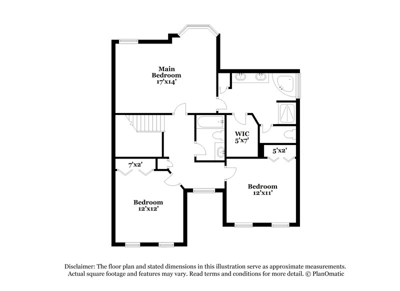 2,075/Mo, 6328 Sunflower Pl Lithonia, GA 30038 Floorplan View 2