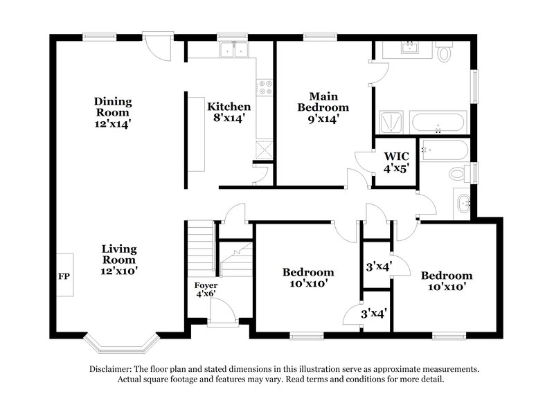 2,450/Mo, 600 Sheffield Ct Villa Rica, GA 30180 Floor Plan View