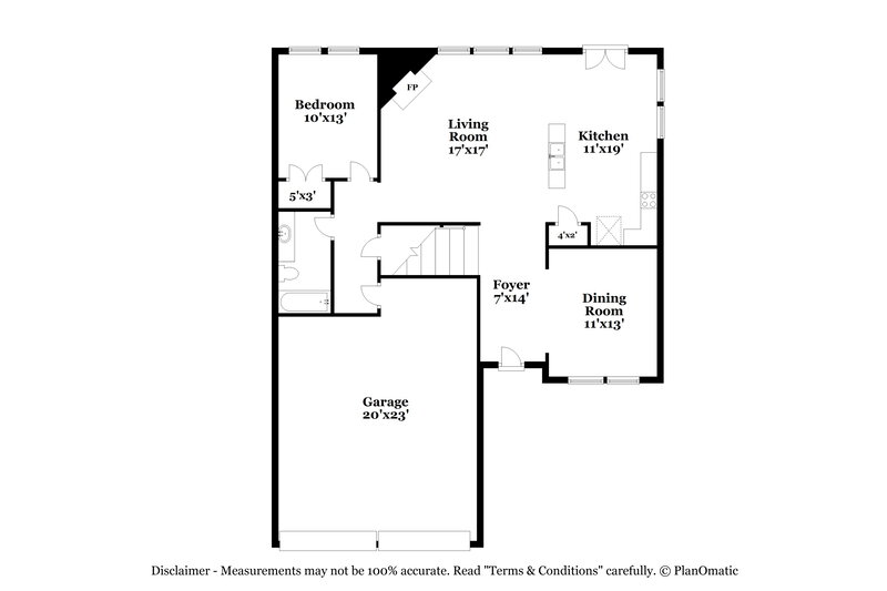 2,350/Mo, 7756 Parkside Drive Lithia Springs, GA 30122 Floor Plan View
