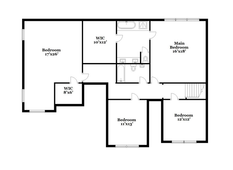 3,220/Mo, 165 Saddlebrook Drive Covington, GA 30016 Floor Plan View