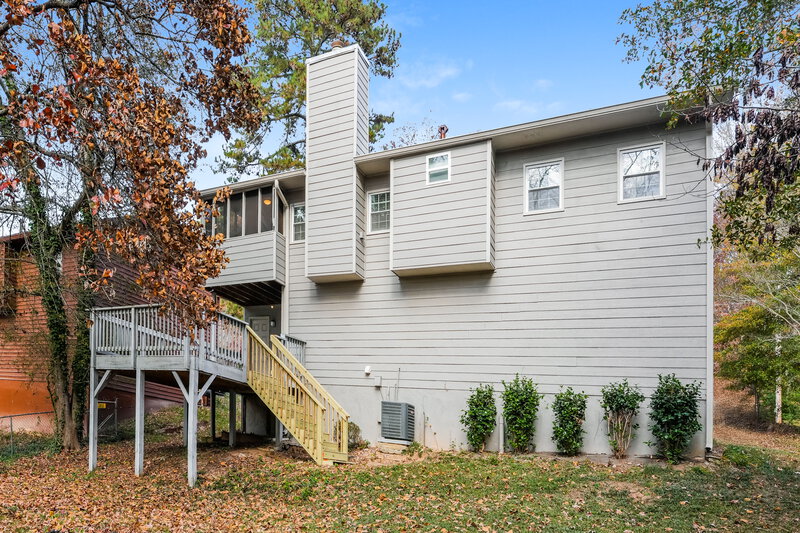 1,730/Mo, 3320 Revere Cir Snellville, GA 30039 Rear View