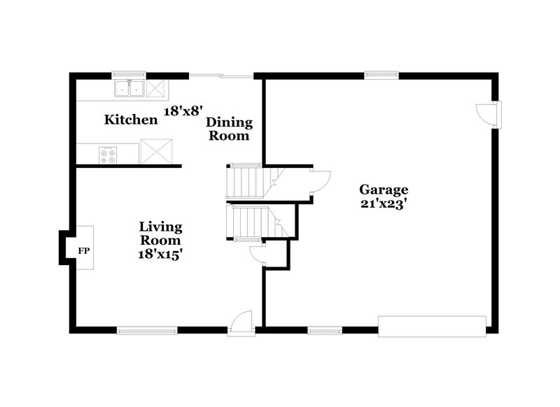 1,705/Mo, 609 Windsor Dr SE Conyers, GA 30094 Floor Plan View