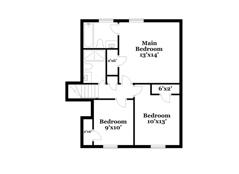 1,705/Mo, 609 Windsor Dr SE Conyers, GA 30094 Floor Plan View 2