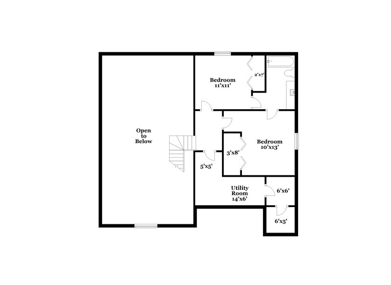 1,965/Mo, 4292 Hempstead Ct NW Kennesaw, GA 30144 Floor Plan View 2