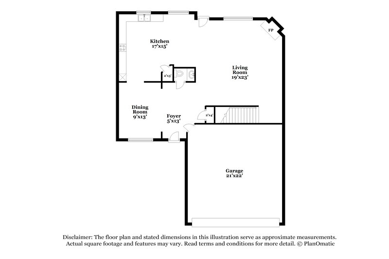 2,310/Mo, 4536 Beau Point Ct SW Snellville, GA 30039 Floor Plan View