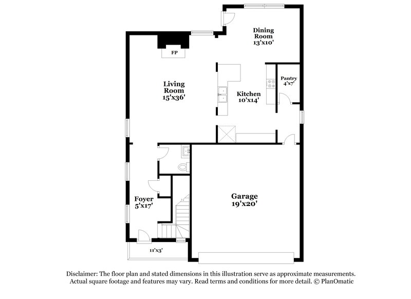 1,855/Mo, 16 Cottage Trace Cartersville, GA 30121 Floor Plan View