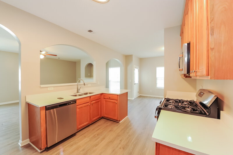 1,855/Mo, 16 Cottage Trace Cartersville, GA 30121 Kitchen View