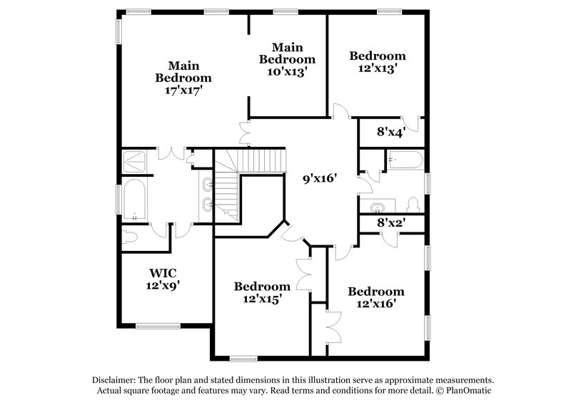2,255/Mo, 3253 Willow Meadow Ln Douglasville, GA 30135 Floor Plan View 2