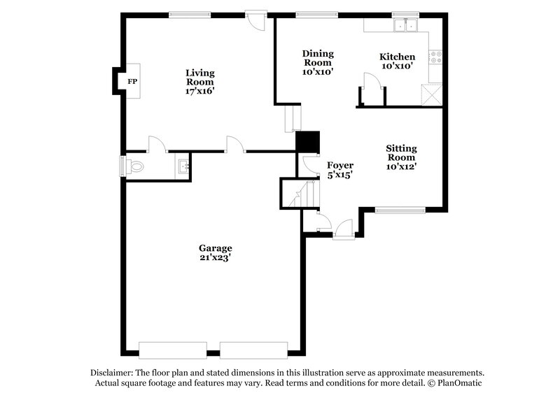 2,610/Mo, 3179 Lower Creek Dr Douglasville, GA 30135 Floor Plan View