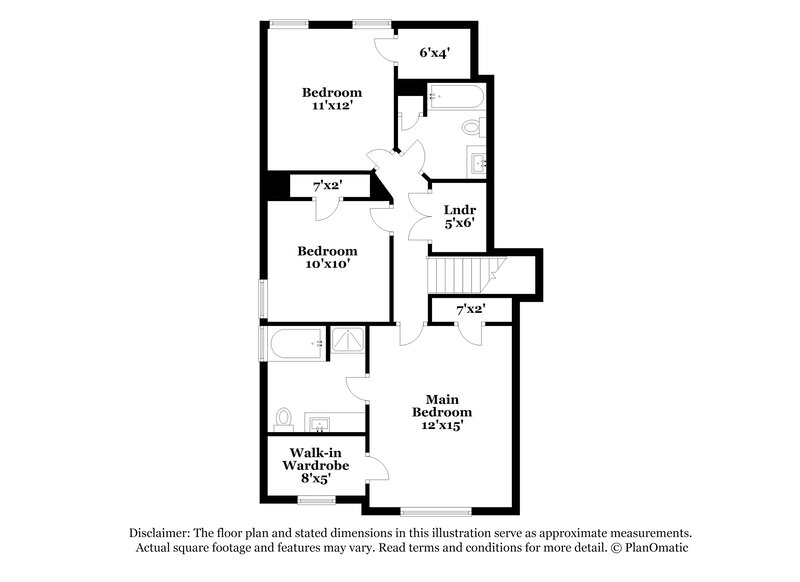 2,610/Mo, 3179 Lower Creek Dr Douglasville, GA 30135 Floor Plan View 2
