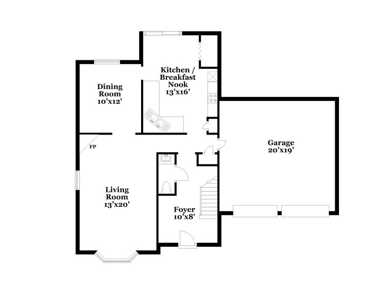 2,225/Mo, 2914 Water Lily Ct Austell, GA 30106 Floor Plan View