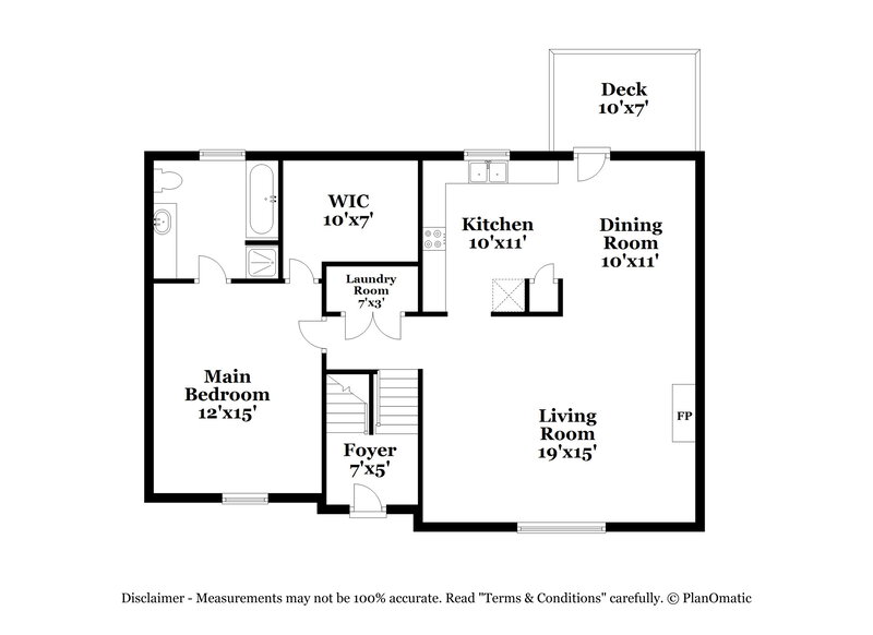 1,770/Mo, 3765 Crowned Eagle Douglasville, GA 30135 Floorplan View