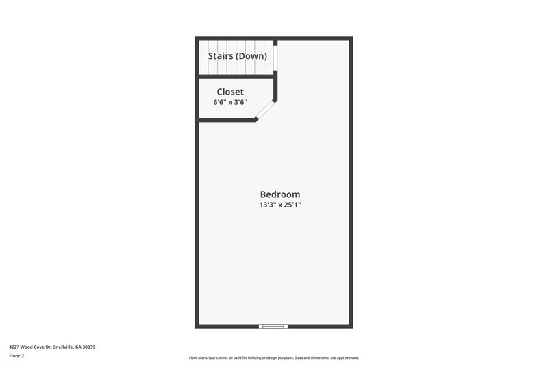 1,855/Mo, 4227 Wood Cove Dr Snellville, GA 30039 Floorplan View 2